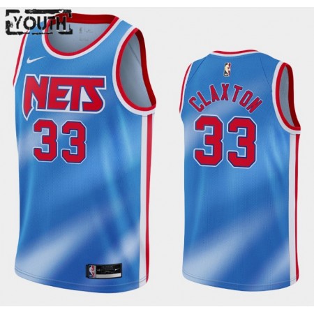 Maglia Brooklyn Nets Nicolas Claxton 33 2020-21 Nike Hardwood Classics Swingman - Bambino